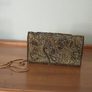 Vintage Carolyne Barton beaded purse